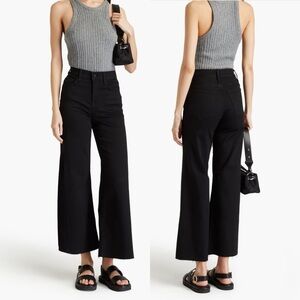 FRAME Le Palazzo Crop Wide Leg Jeans 34 | High Rise Wide Leg Denim